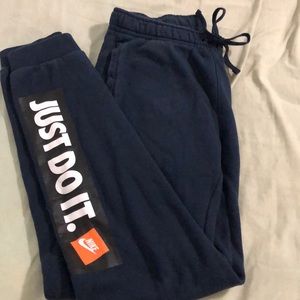 Navy Blue Nike Sweats